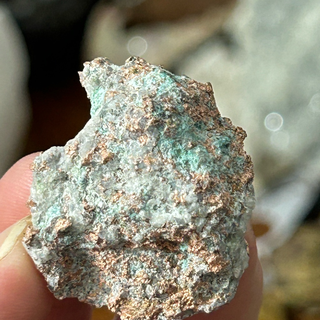 Raw Mineral Specimen With Copper From Michigan